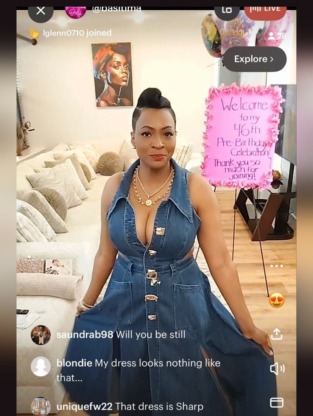 *Thank You Guys For An Amazing Pre-Birthday Celebration Show* 🙏🏾😘❣️💃🏾🧁♊ - Picture 3 of 9